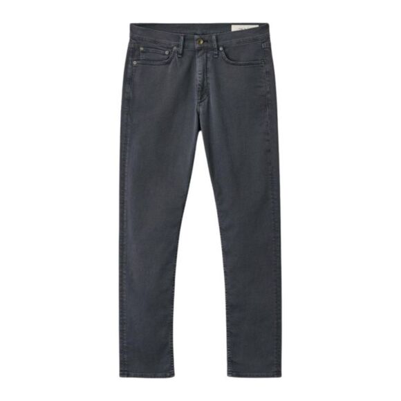 Rag & Bone Fit 2 - Black Slim Fit Black Authentic Stretch Jean Size 34X32 - Picture 2 of 5